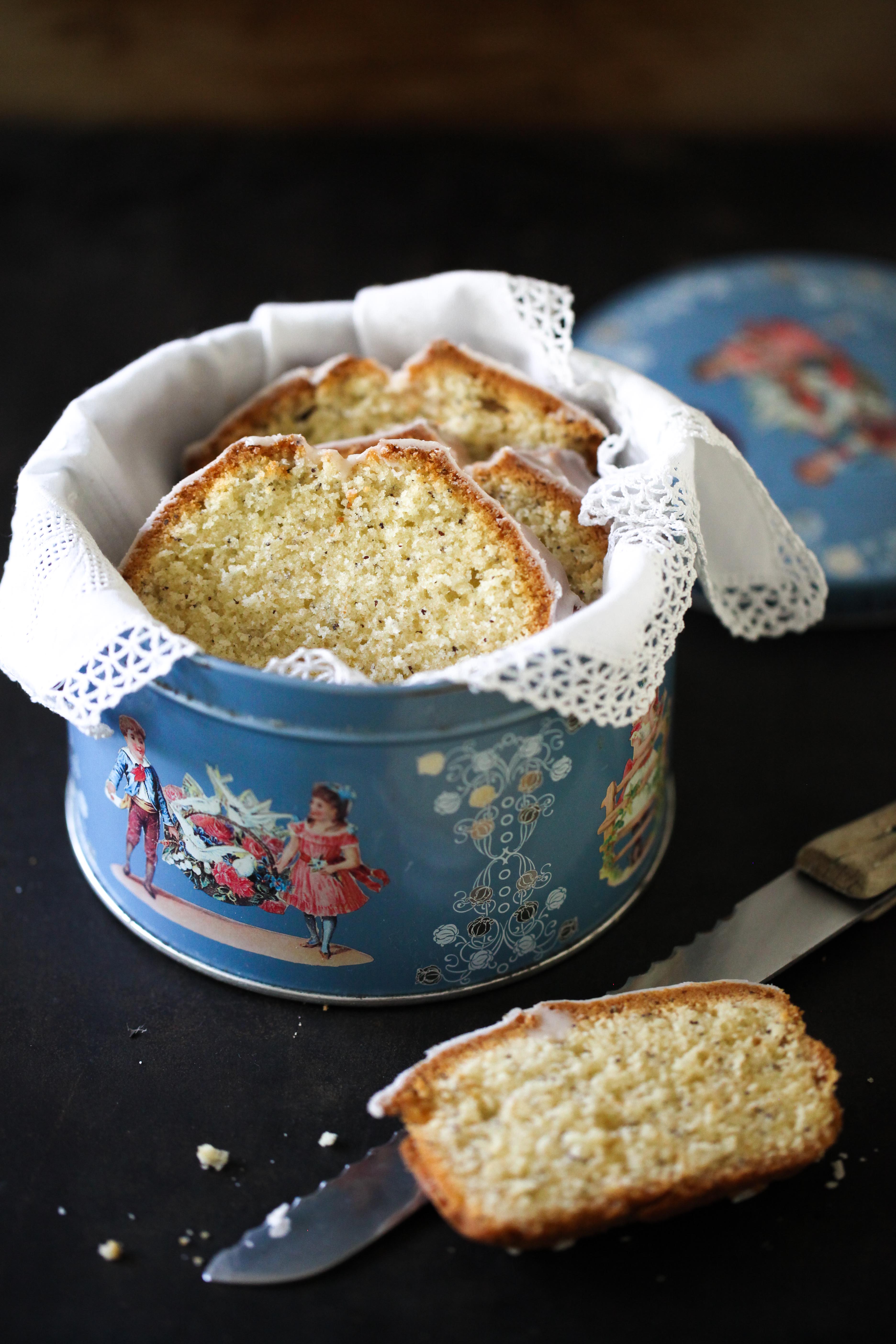 Über Mohn-Marzipan Kuchen mit Zimtguss und einen neuen Lebensabschnitt ...