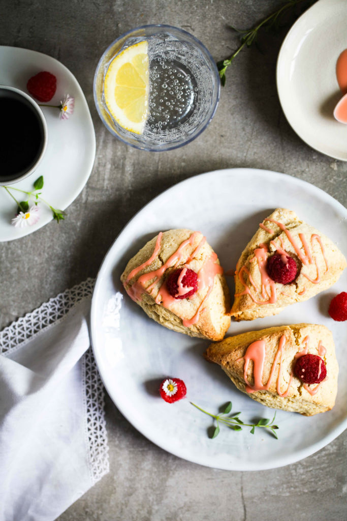 Buttermilch Scones mit Aperolglasur | Zucker, Zimt und Liebe