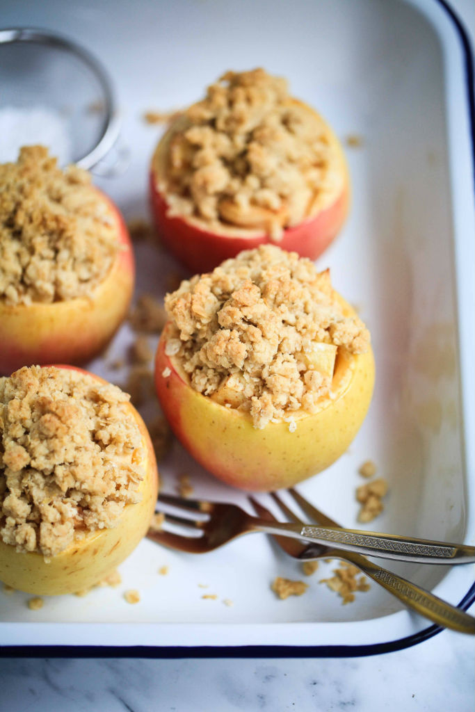 Apple Crumble im Apfel Rezept | Zucker, Zimt und Liebe