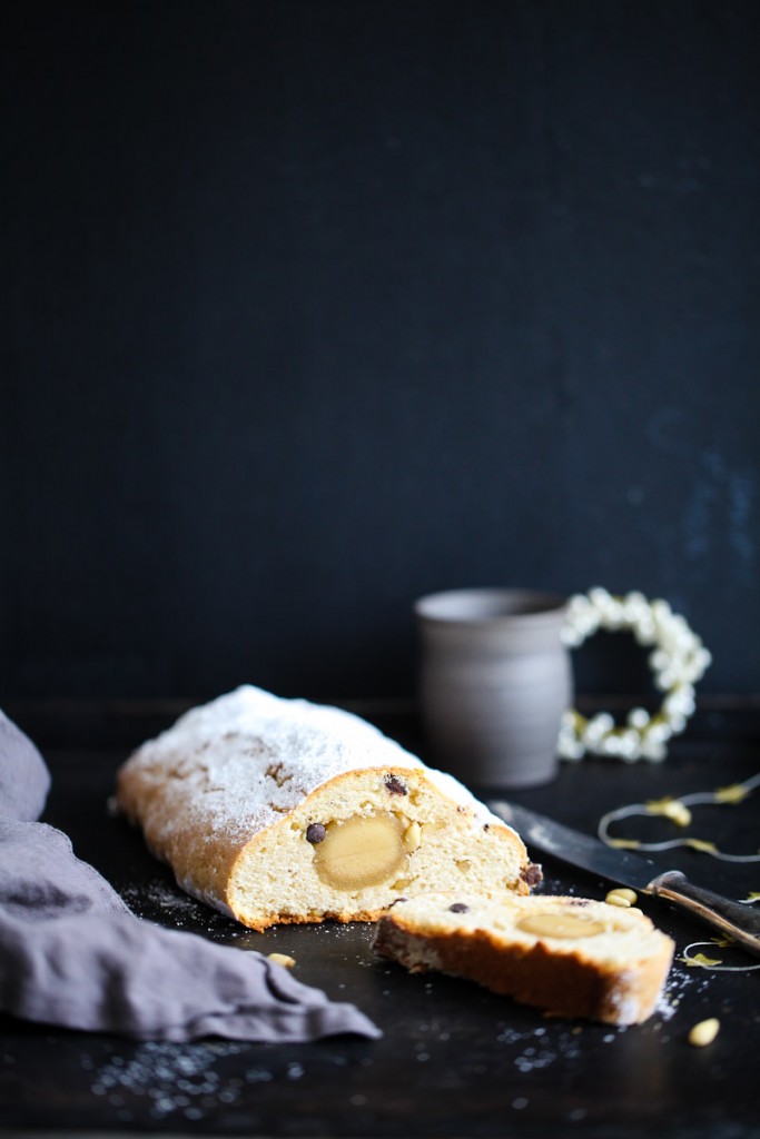 Quarkstollen einfacher Weihnachtsstollen Rezept zuckerzimtundliebe EDEKA Merry X-Nuts Pinienkerne