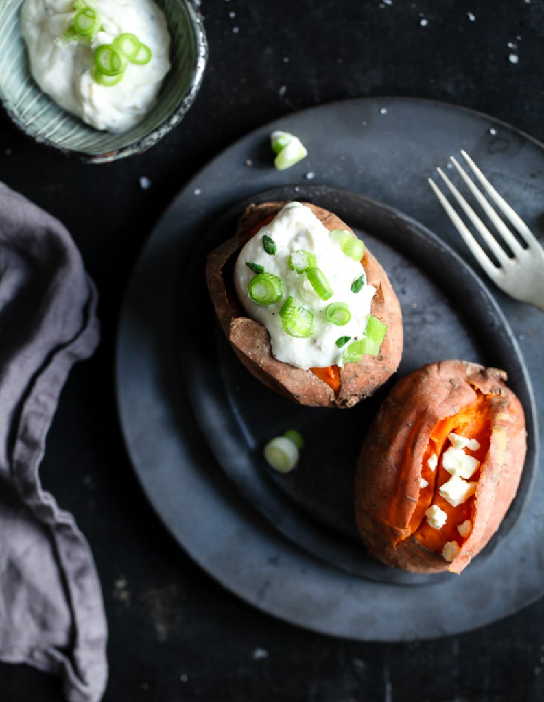 Ofen Suesskartoffel aus dem Backofen Ofenkartoffel Süsskartoffelrezept einfaches mittagessen oven baked sweet potato recipe zuckerzimtundliebe was koche ich heute