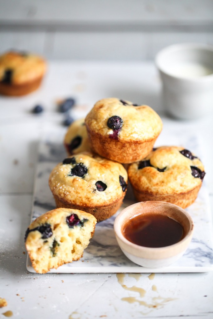 Pancake Muffins mit Blaubeeren | Zucker, Zimt und Liebe