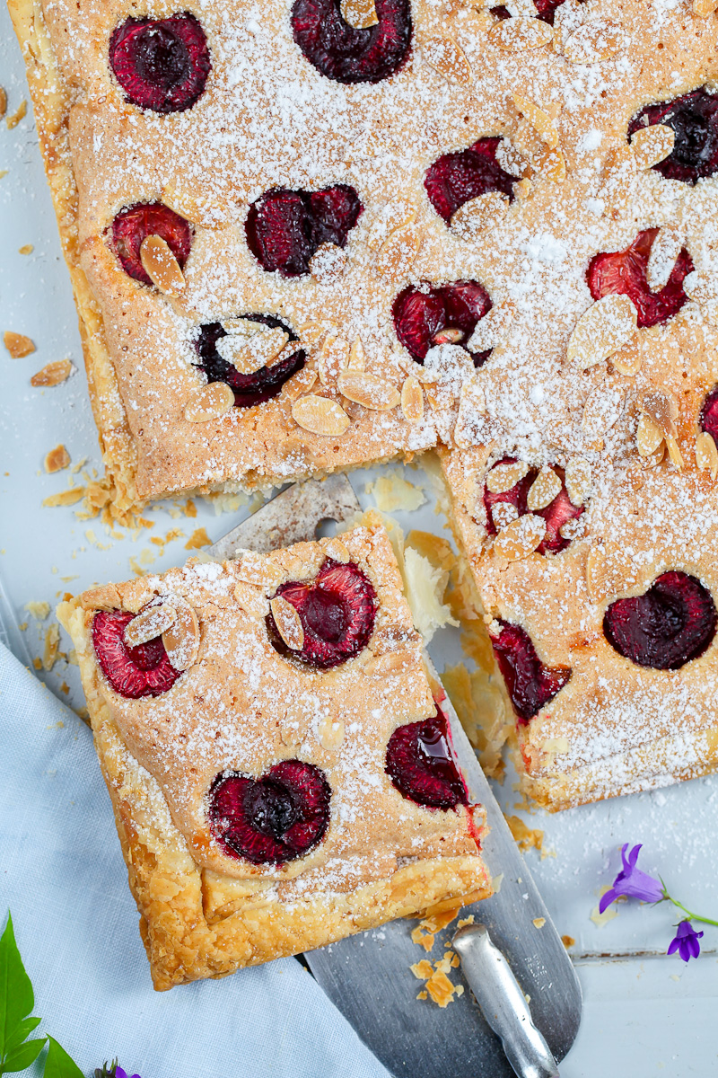 Blätterteig Kirsch Frangipane Tarte | Zucker, Zimt und Liebe