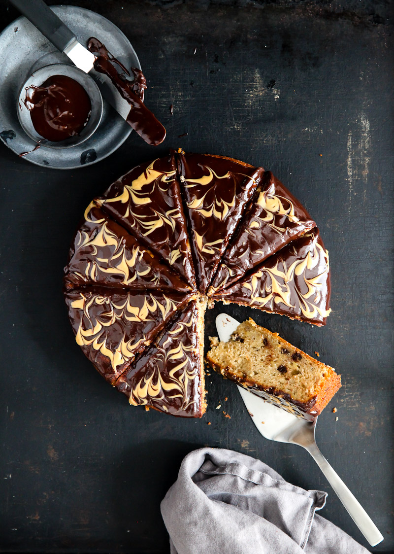Bananenkuchen Schokoladen Ganache | Zucker, Zimt und Liebe