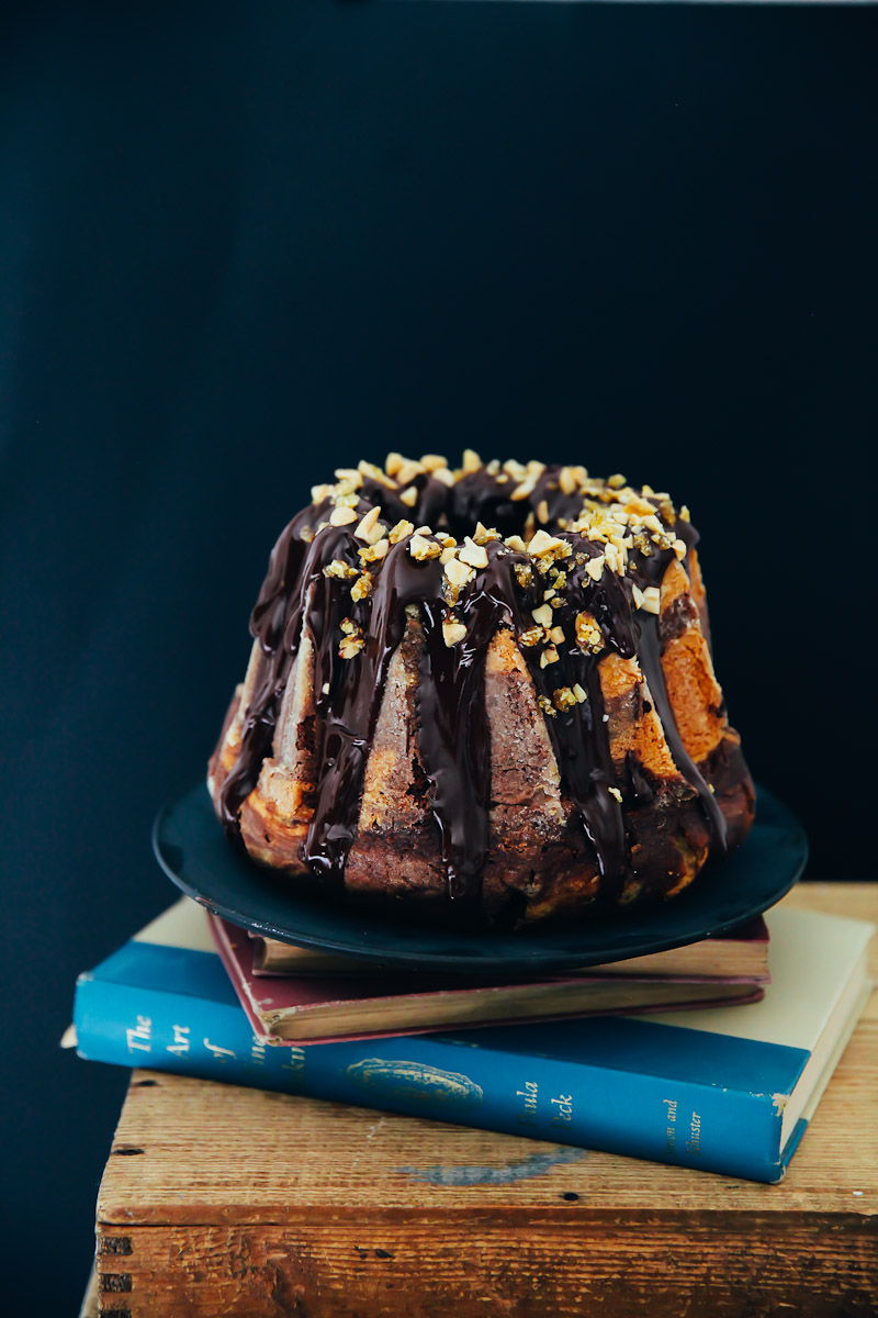 Erdnussbutter Marmorkuchen Gugelhupf | Zucker, Zimt und Liebe