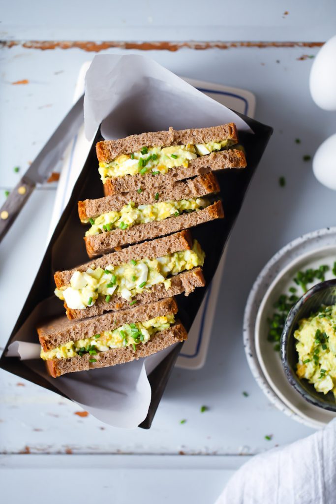 Rezept Avocado Eiersalat Stulle belegtes Brot zuckerzimtundliebe foodblog foodstyling avocado egg salad sandwich recipe