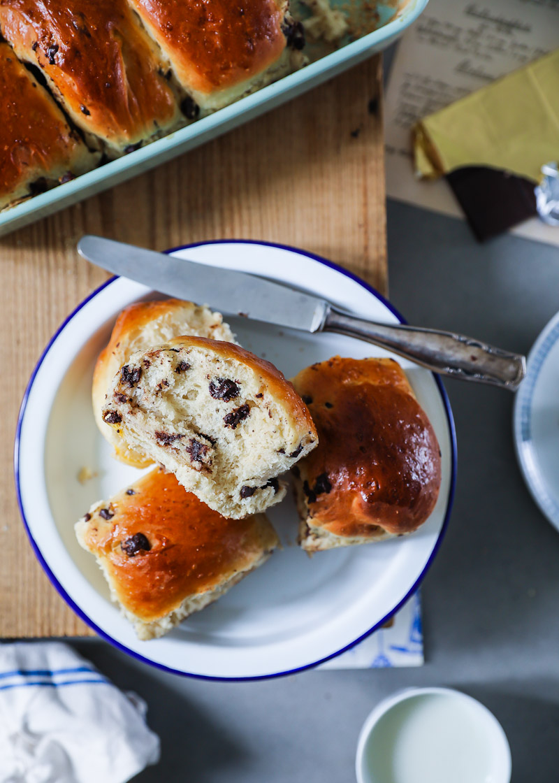 Schokobrötchen Rezept aus Hefeteig