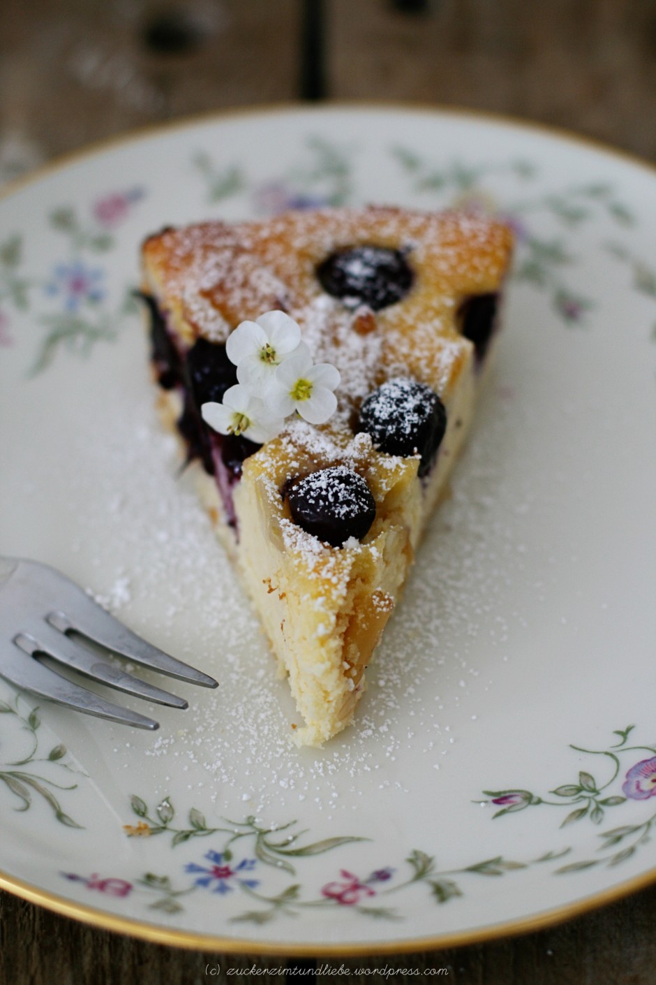 Blaubeer Torta della Nonna – ein italienischer Ricotta-Käsekuchen ...