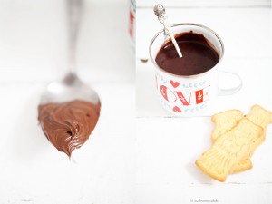 Rezept Heisse Schokolade mit Nutella Hot Chocolate Zucker Zimt und Liebe