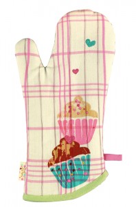 Zucker Zimt und Liebe Spiegelburg Kollektion Backhandschuh Cupcake rosa