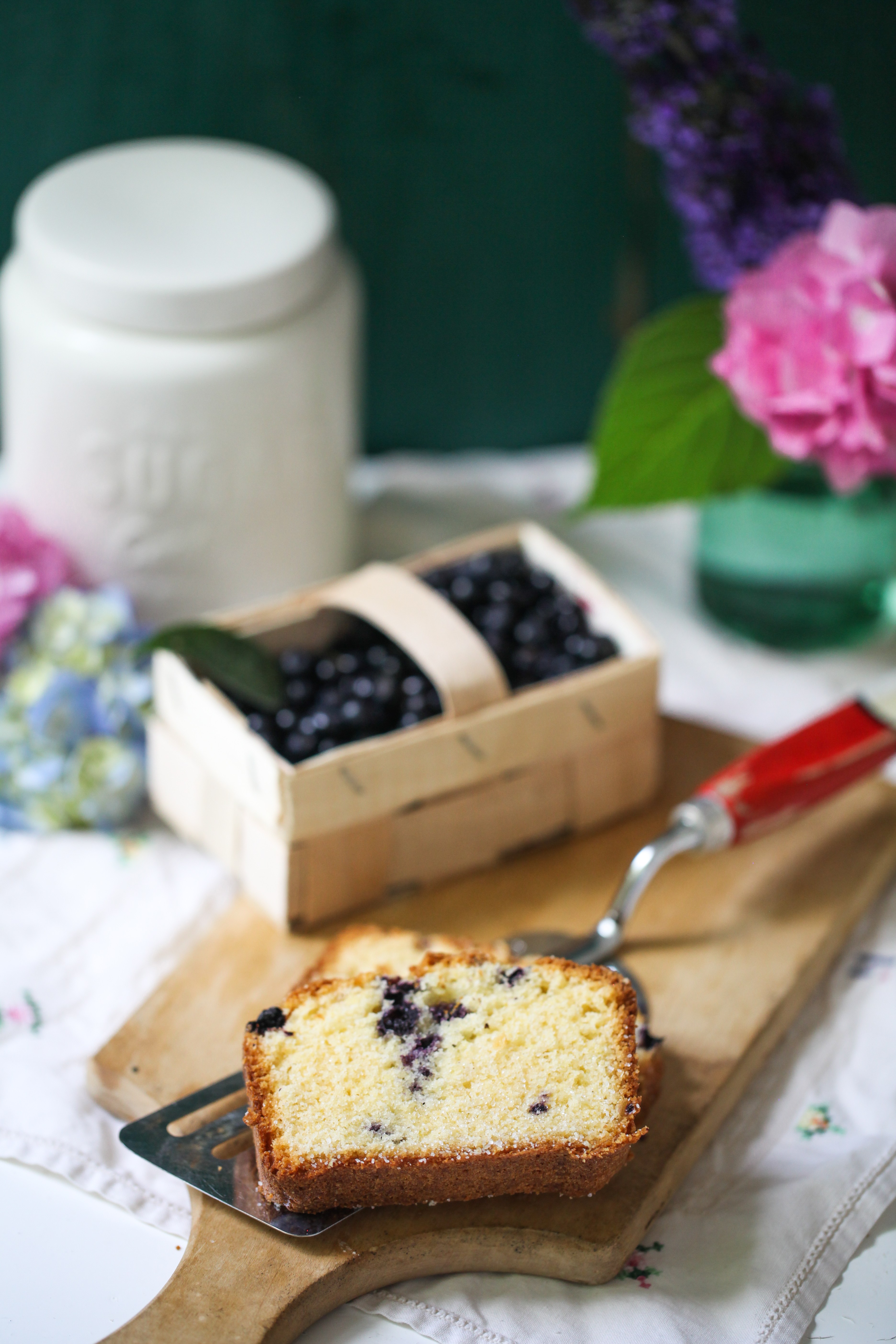 Rezept für Polentakuchen mit Heidelbeeren Foodblog Backrezept ...