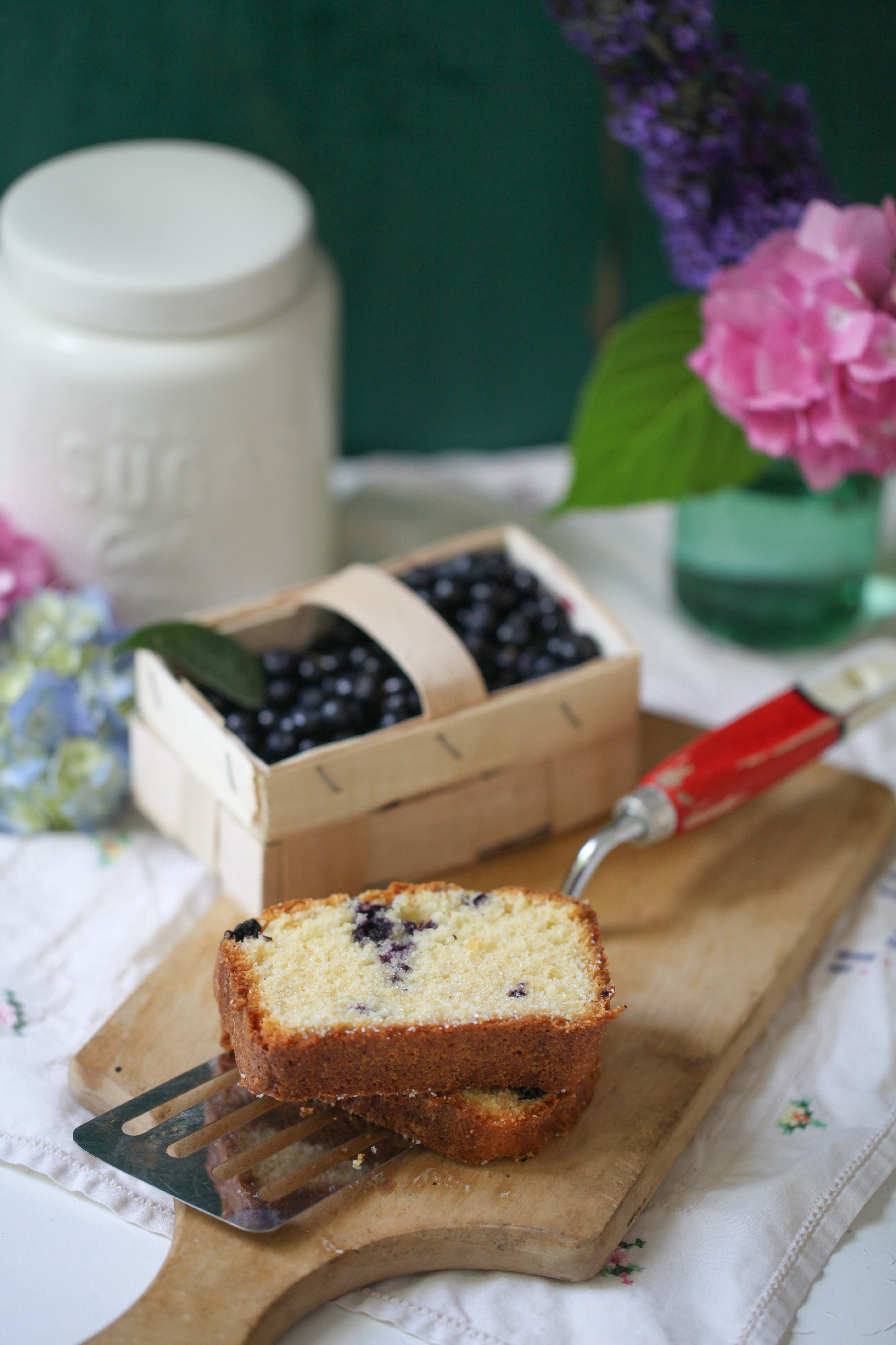 Rezept für Polentakuchen mit Heidelbeeren Foodblog Backrezept ...