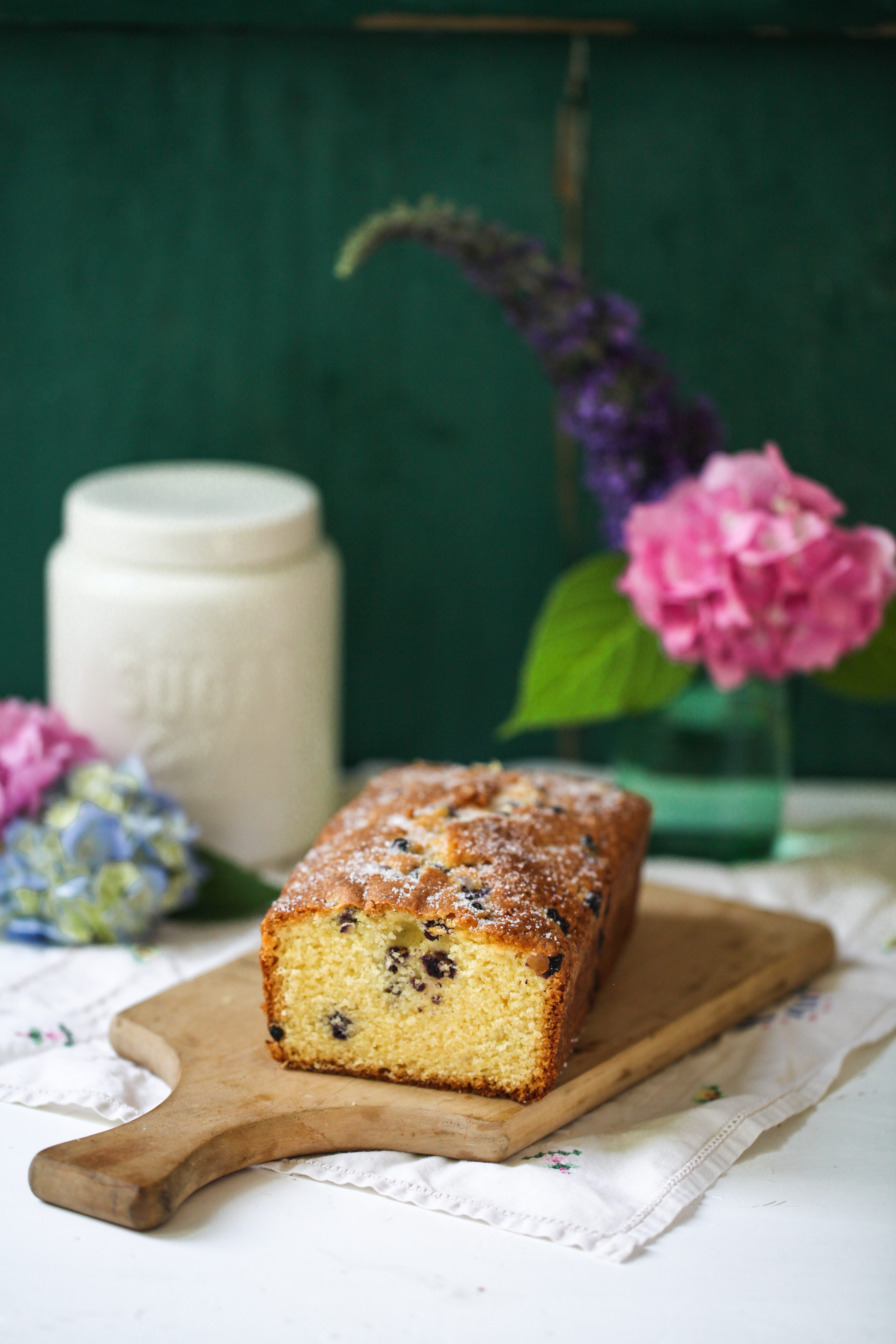 Rezept für Polentakuchen mit Heidelbeeren Foodblog Backrezept ...
