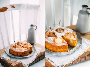 Leckerer Möhrenkuchen mit Birnen Carrot cake Zuckerzimtundliebe Herbstkuchen Herbstrezept Möhrenrezept Birnenkuchen