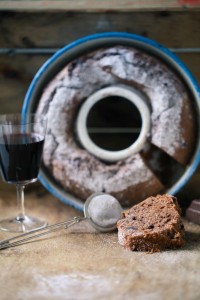 Einfaches bestes Rotweinkuchen Rezept Herbstkuchen Weihnachtskuchen Napfkuchen Sandkuchen Haus Hirt Bad Gastein Zucker zimt und Liebe