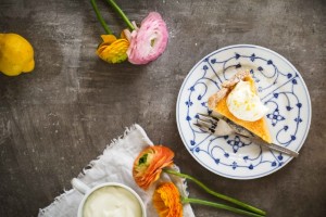 Backrezept für Zitronen Buttermilch Tarte Sommerkuchen Tarterezept Buttermilchkuchen Zitronenkuchen Zuckerzimtundliebe
