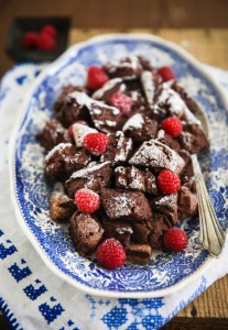 Kakao Kaiserschmarrn Kakaoschmarrn Schmarrnrezept Pulled Pancake mit Himbeeren Frühstück Frühstücksglück Zuckerzimtundliebe Österreich Mehlspeise Schokoladenkaiserschmarrn