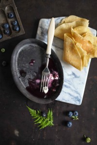 Einfaches leckeres Palatschinken Rezept mit Blaubeer Ahornsirup Sauce zuckerzimtundliebe, Frühstücksidee, Frühstücksglück