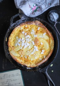 Apfel Ofen Pancake Apple Dutch Baby Puffed Pancake Apfelpfannkuchen Rezept bester Pfannkuchen Zuckerzimtundliebe Foodblog Frühstück Frühstücksglück Frühstücksidee