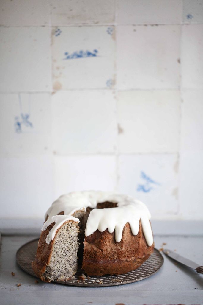 Apfel Mohn Gugelhupf Mohnkuchen Zuckerzimtundliebe Backrezept einfacher Rührkuchen Gugelhupfrezept Apple Poppyseed Cake Bundt Recipe