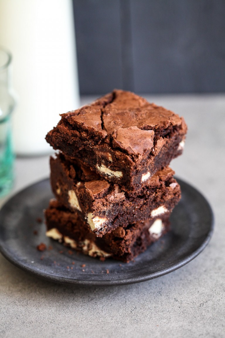 Beste Brownies mit Kinderriegel | Zucker, Zimt und Liebe