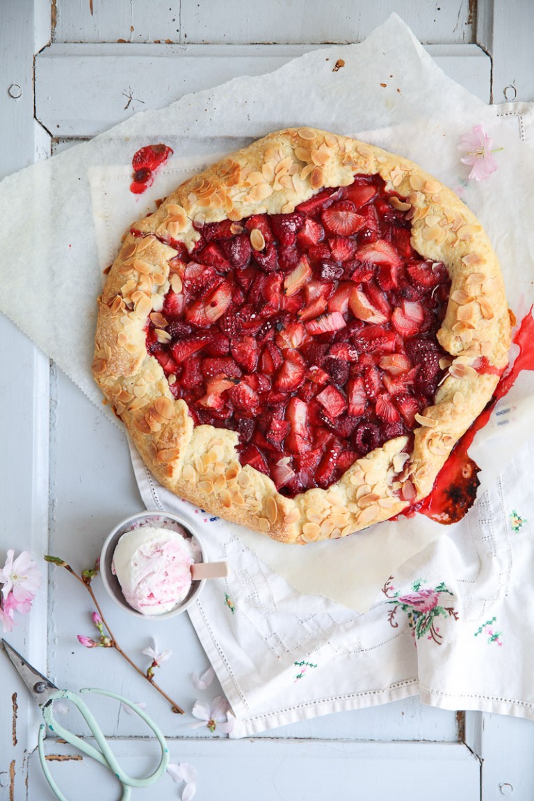 Rezept für einfache Pfirsich-Tarte als Galette: ein fabelhafter ...