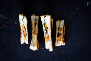 Leerdammer Kaesebrot Rezept grilled cheese sandwich mit Suesskartoffeln und Spinat wirkäsebroten mfgkäsebrot foodstyling sandwich stulle der woche zuckerzimtundliebe food photography