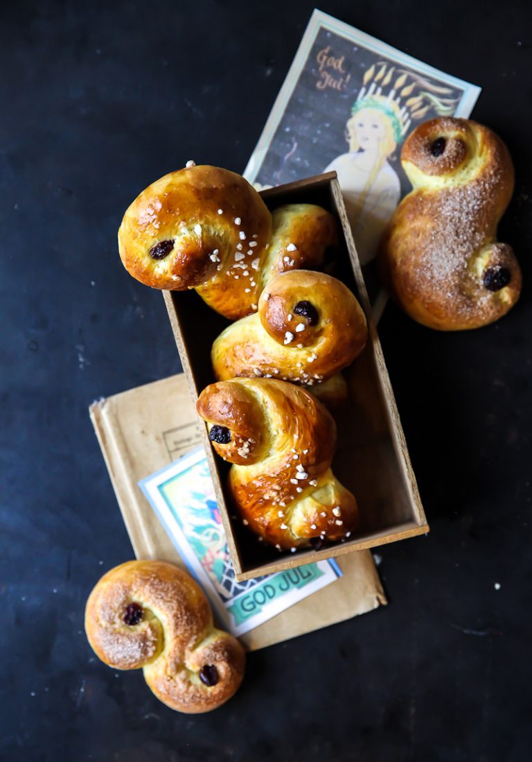 Rezept für schwedische Lussekatter | Zucker, Zimt und Liebe