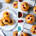 Pancake Muffins mit Himbeeren und Mohn Backrezept frühstück pfannkuchen breakfast brunch raspberry poppy seed pancakes zuckerzimtundliebe foodstyling food photography brunchrezepte einfache pancakes selbermachen aus dem ofen