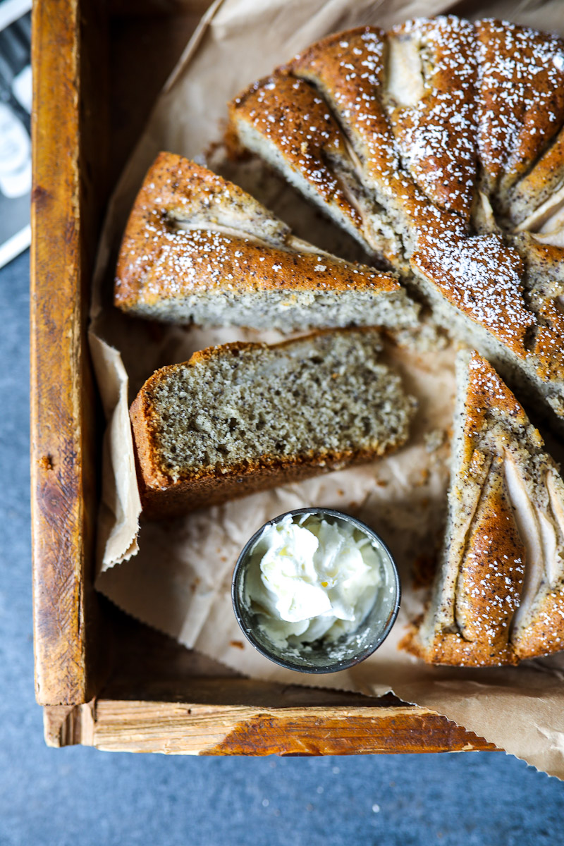 Versunkener Birnenkuchen mit Mohn | Zucker, Zimt und Liebe