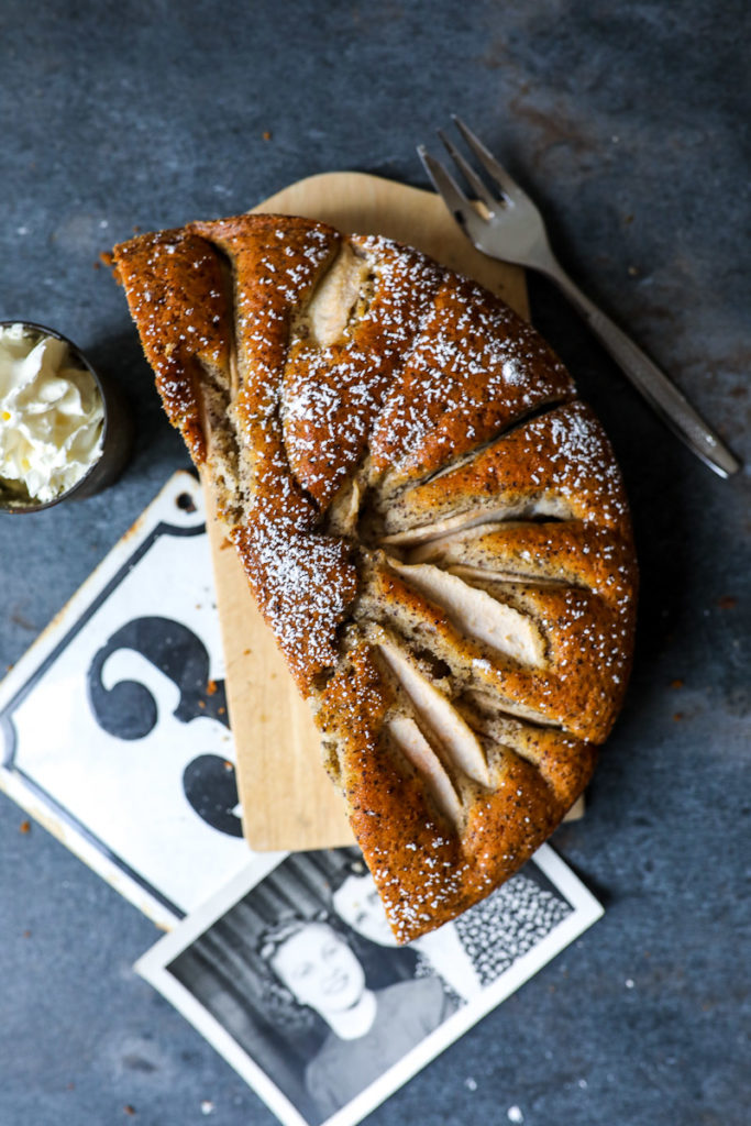 Versunkener Birnenkuchen mit Mohn | Zucker, Zimt und Liebe