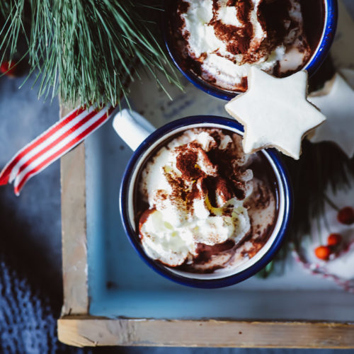 Heisse Schokolade Rezept Hot chocolate mit echter Schokolade weihnachten winter getränk soulfood hygge zuckerzimtundliebe foodblog backblog weihnachtsrezepte getränke winter