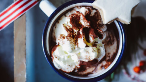 Heisse Schokolade Rezept Hot chocolate mit echter Schokolade weihnachten winter getränk soulfood hygge zuckerzimtundliebe foodblog backblog weihnachtsrezepte getränke winter