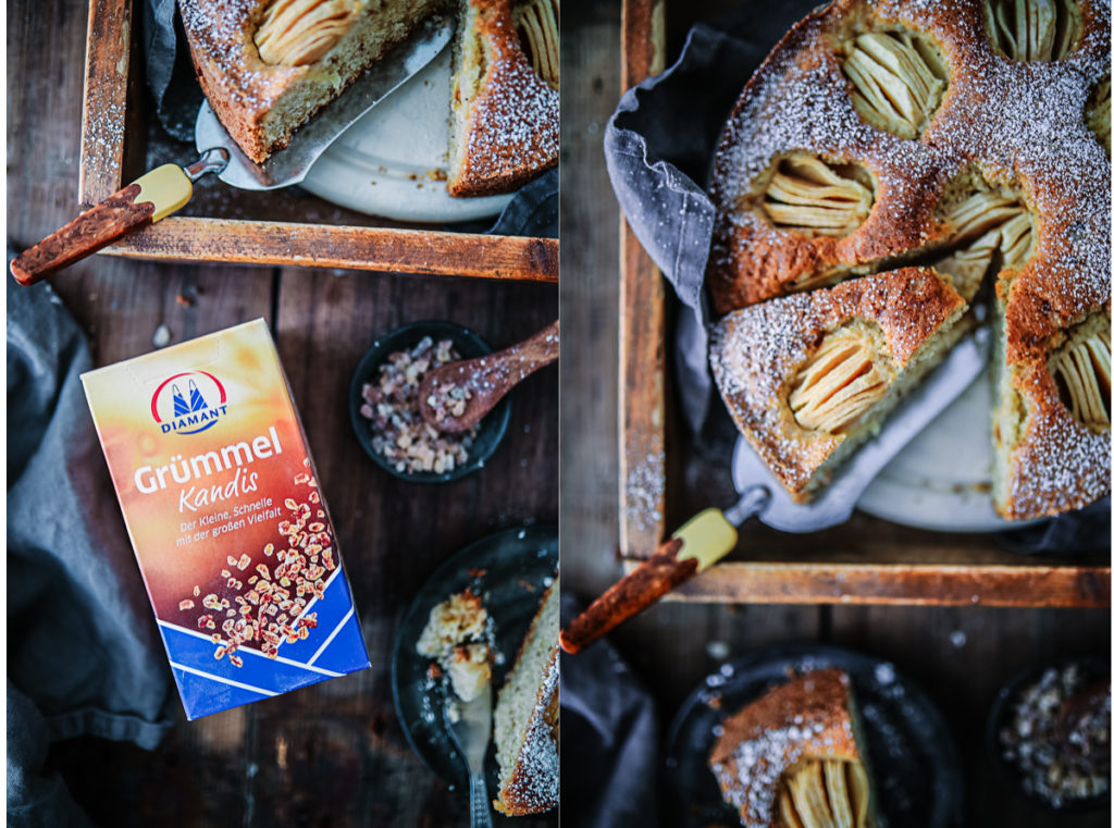 Versunkener Apfel Haselnusskuchen | Zucker, Zimt und Liebe
