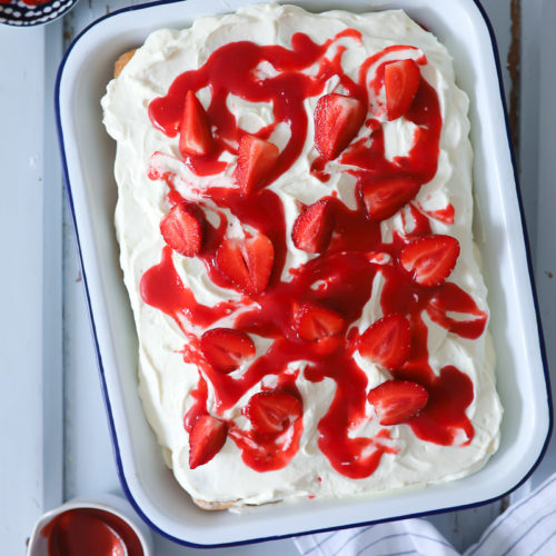 Rezept für Erdbeer Tiramisu | Zucker, Zimt und Liebe