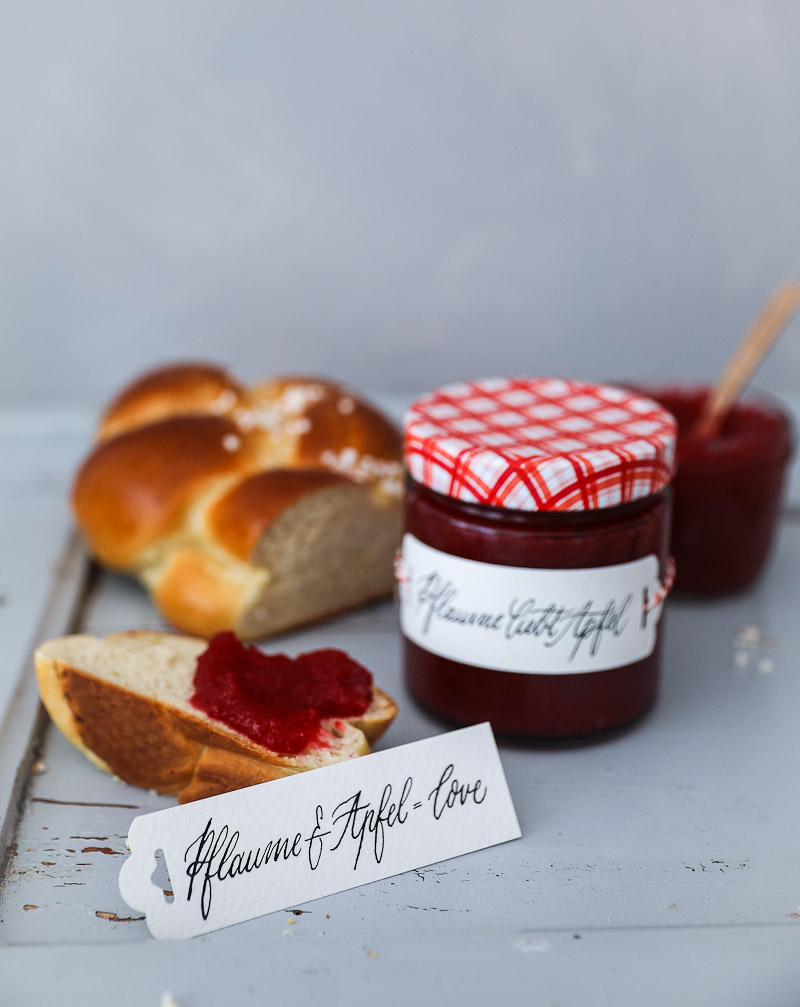 Rezept Apfel Pflaumen Marmelade | Zucker, Zimt und Liebe