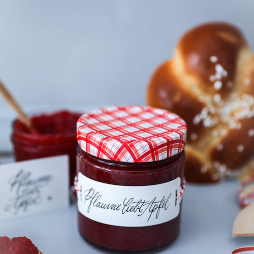 Rezept Apfel Pflaumen Marmelade Zucker Zimt Und Liebe