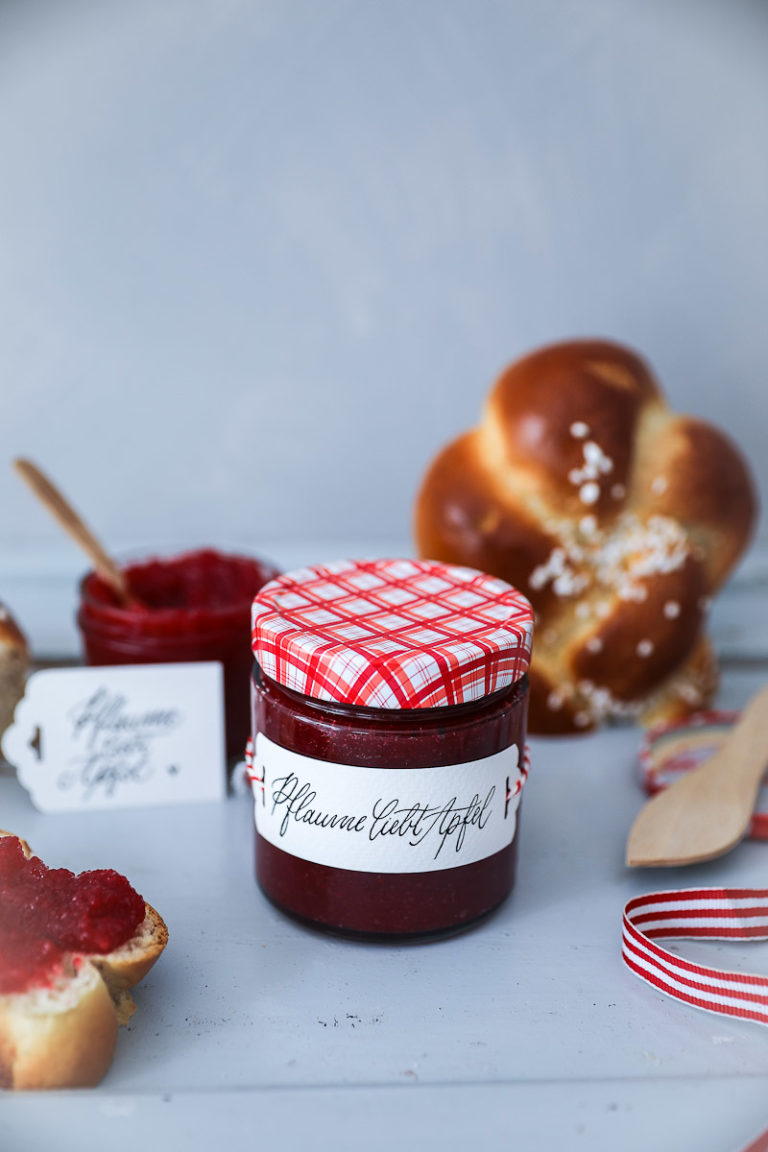 Rezept Apfel Pflaumen Marmelade | Zucker, Zimt und Liebe