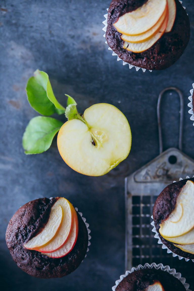 Apfel Schokomuffins Rezept | Zucker, Zimt und Liebe