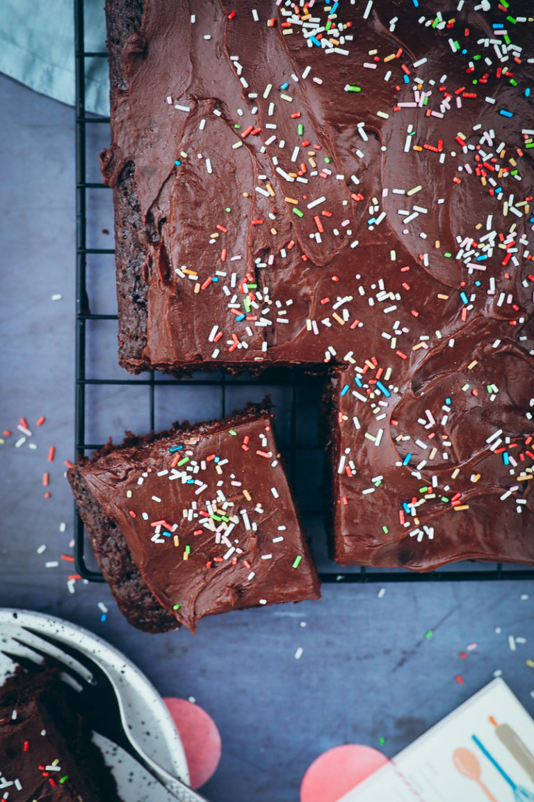 Schokoladenkuchen vom Blech Rezept | Zucker, Zimt und Liebe