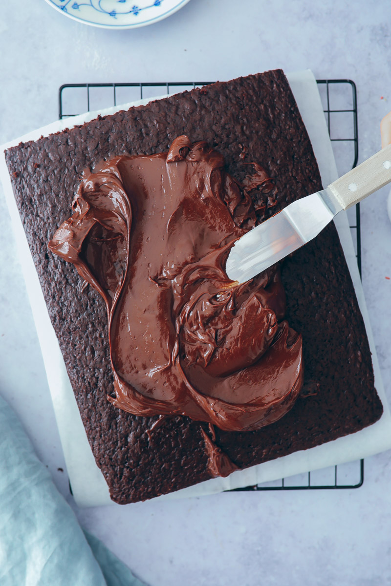 Schokoladenkuchen vom Blech Rezept | Zucker, Zimt und Liebe