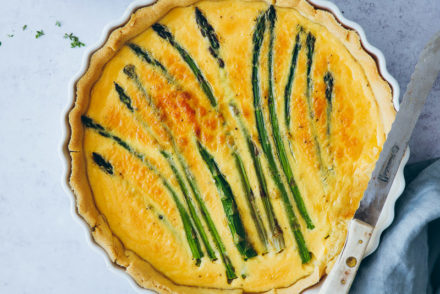 Spargel Tarte Quiche spargelrezepte grüner spargel asparagus tart recipe mittagessen rezept einfaches rezept foodstyling foodstylist foodblog zuckerzimtundliebe cookfeed food52