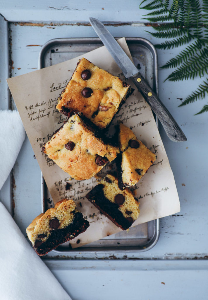 Brookies Rezept Brownie Cookie selber backen recipe bakefeed zuckerzimtundliebe foodstyling food photography keksteig cookie teig bester brownie backblog