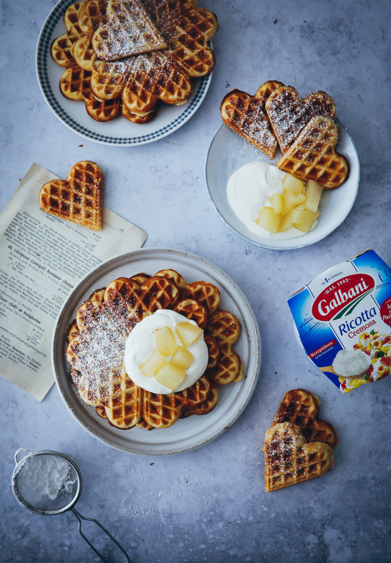 Marzipanwaffel Rezept | Zucker, Zimt und Liebe