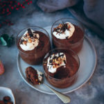 recette de mousse au chocolat simple dessert de Noël cannelle amande torréfiée edeka chocolat style alimentaire styliste alimentaire sucre cannelle et love blog alimentaire dessert simple menu de Noël