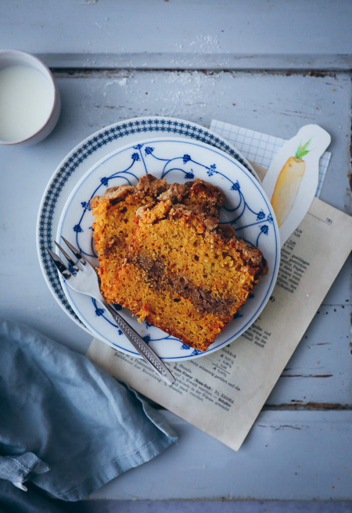 Streusel CarrotCake Rezept | Zucker, Zimt und Liebe