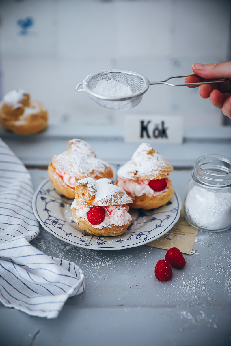 Windbeutel aus Brandteig Rezept | Zucker, Zimt und Liebe