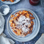 Südtirol Strauben Rezept meraner land Südtiroler Strauben funnel cake zuckerzimtundliebe meetmerano foodstyling food photography foodblog backblog