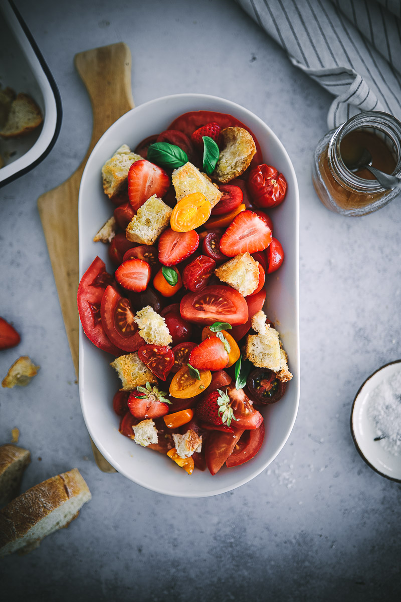 Tomaten Panzanella Salat Rezept | Zucker, Zimt und Liebe