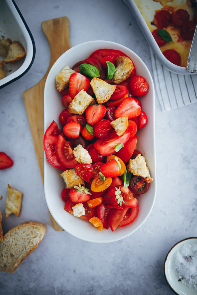 Tomaten Panzanella Salat Rezept | Zucker, Zimt und Liebe